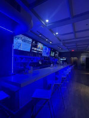 Bar with 5 TV's to watch Sports