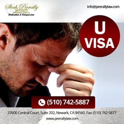 Have you been victim of a crime? If yes, you might be eligible for a U visa - visit www.peerallylaw.com