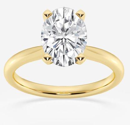 2.00 Cart Oval Shape Diamond Engagement Ring