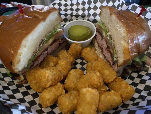 Three Little Pigs - if you like meat, this is your sandwich!