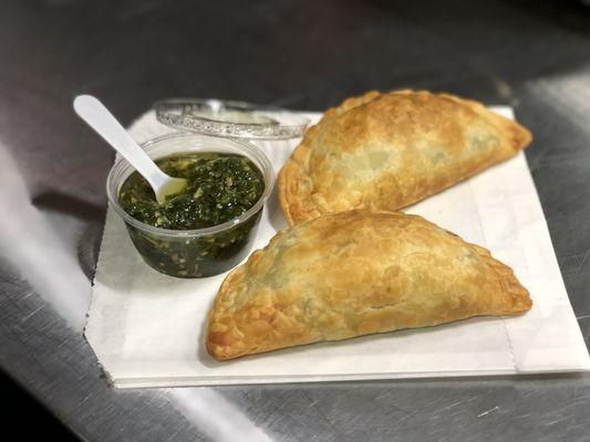 Baked Empanadas & Housemade Chimichurri