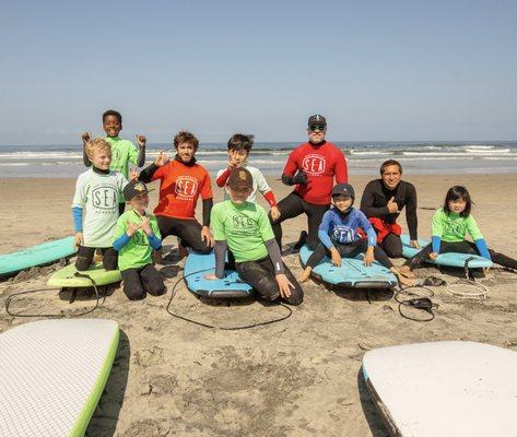 The best surf school in La Jolla and all of San Diego, for kids summer surfing camps, individual & personal surfing lessons, learn to SURF!