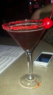 Michigan Cherry martini...yum.