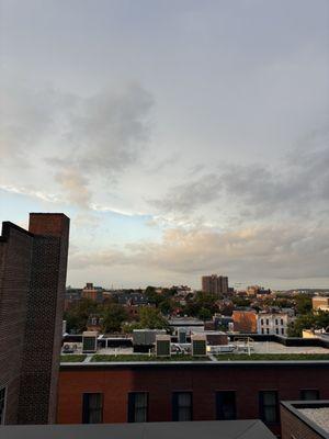 Rooftop view - outside bar