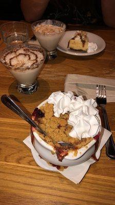 Mixed berry cobbler