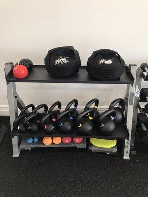 Equipment: Kettlebells, Alpha Strong Sand Balls.