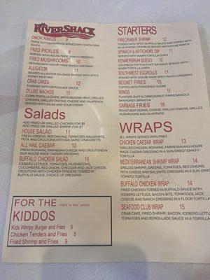 Menu front