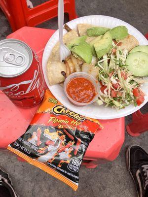 Quesadilla Combo de Carne Asada