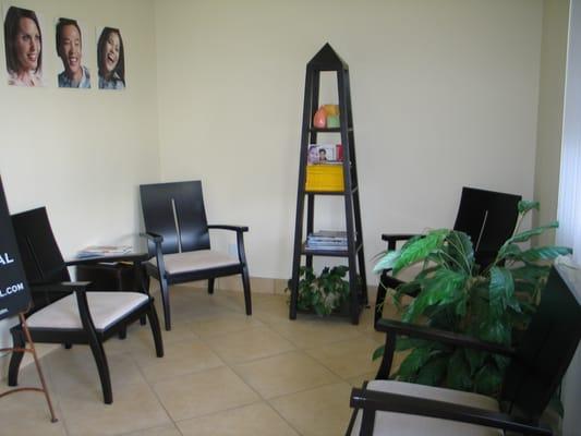 Patient reception area.