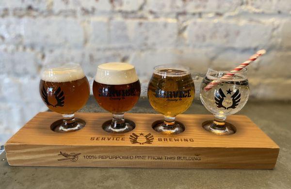 Beer flight