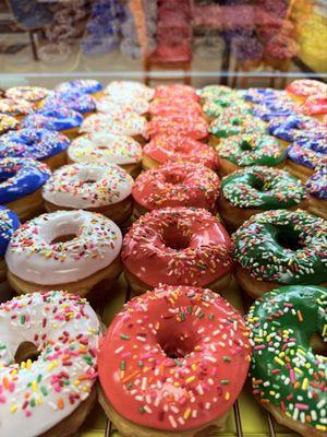 Sprinkle donuts