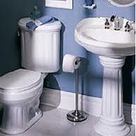 New  plumbing fixture installations to service the half bathroom. !Viva Plumbing!