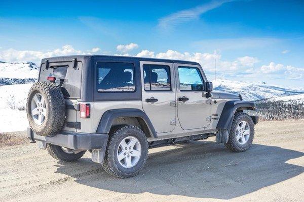 Alaska 4x4 Rentals Jeep Wrangler Sport Rental