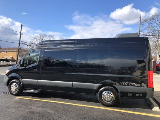 Brand new Mercedes sprinter van for rental on long island