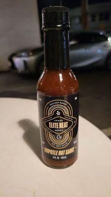 Free "Elit Heat" Chipotle hot sauce!