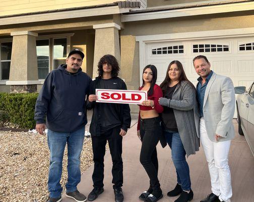 My cousin and her family just purchased their 1st HOME