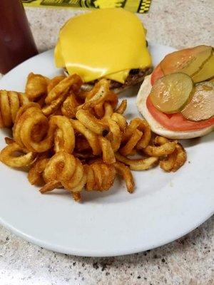 Delicious Burgers and fries