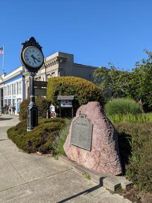 Fort Bragg Historical Marker