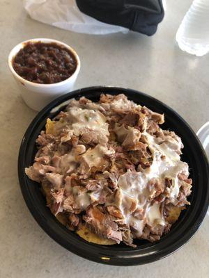 Bbq nachos