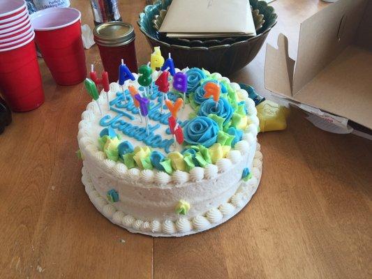 Beautiful birthday cake