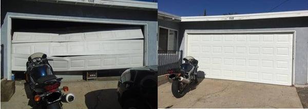 We will get your door looking and working like new again!  Call today for an appointment! (817)-789-6458