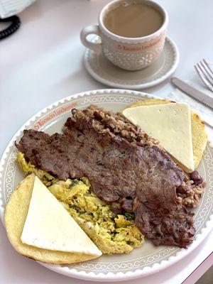 Colombian Typical Breakfast