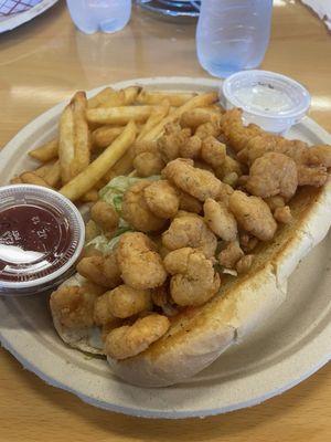 Fried Shrimp Po' Boy