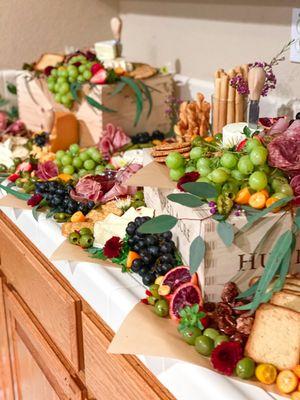 Grazing Tables are always a hit.