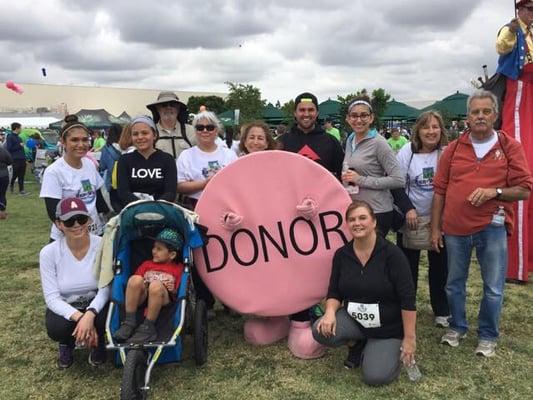 Donate Life Walk 2015