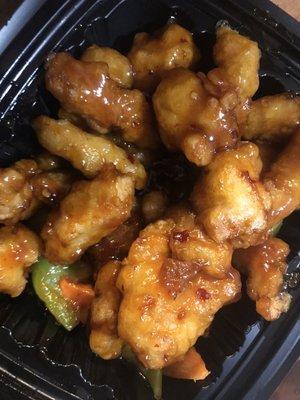 Orange or General Tso s Chicken Dinner