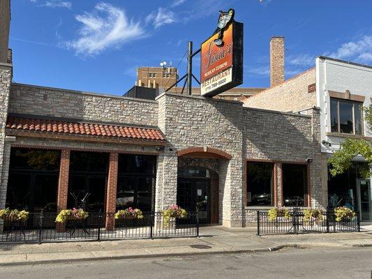 New Storefront - Stone Walls and Clay Roof