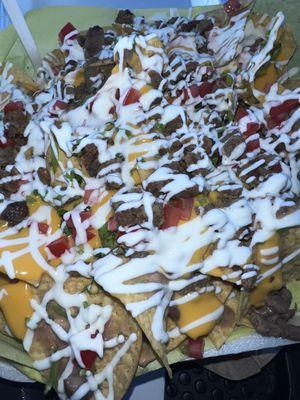 $10.00 Super Nachos!!! These nachos are better than any place I've ever had.