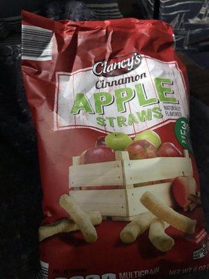 Apple straws, very good snack.