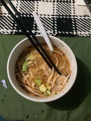 Chicken Pho (I added avocado)