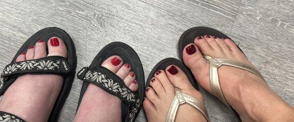 More toenails.