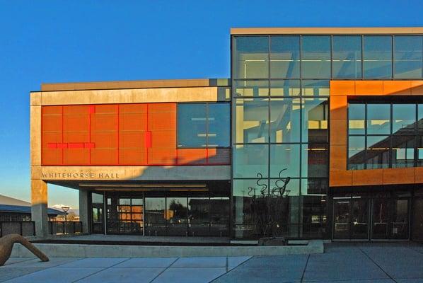 Everett Community College's Whitehorse Hall, home of the college's arts, sciences and journalism programs.