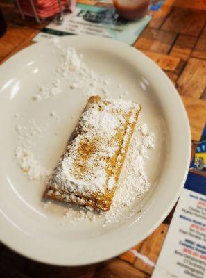 Fried apple pie.  Very good.