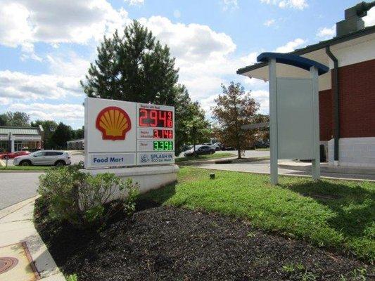 Fuel up at Shell located at 10781 Birmingham Way Woodstock, MD!