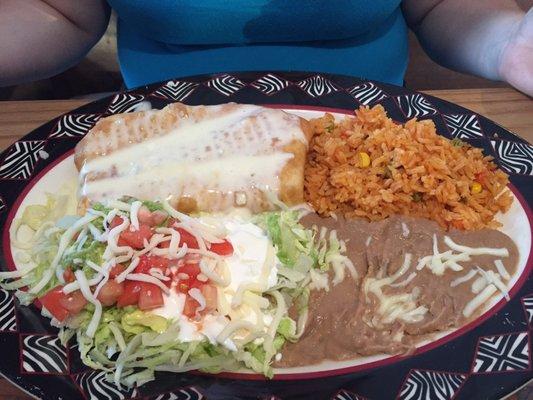 Chick chimichanga- yummy