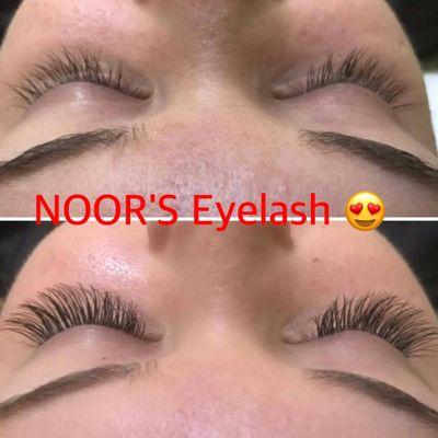 Classic eyelash extensions $79