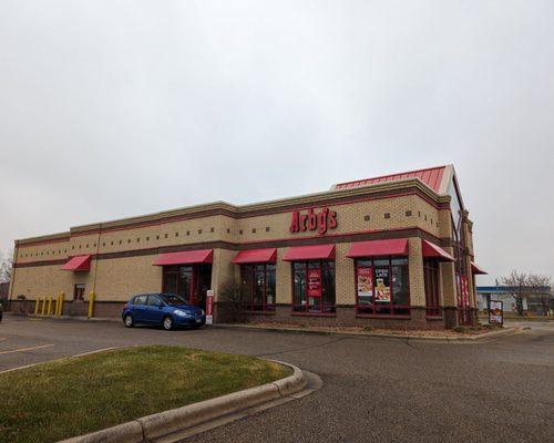 Restaurant with drive-thru