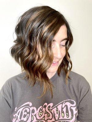 Gorgeous brunette balayage.