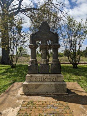 Burial Site Of John Chisum, Paris