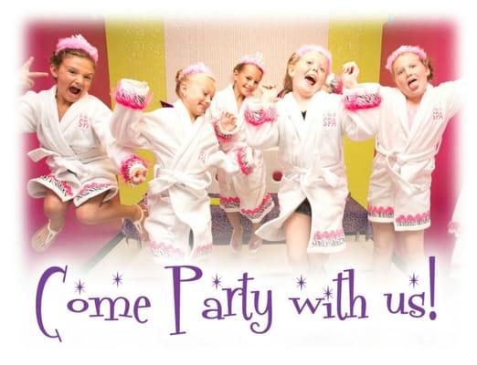 Pamper your daughter and her friends to a spa party