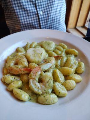 Shrimp and scallop gnocchi