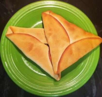 Spinach Borek. My favorite fresh baked deliciousness with spinach and seasoning!