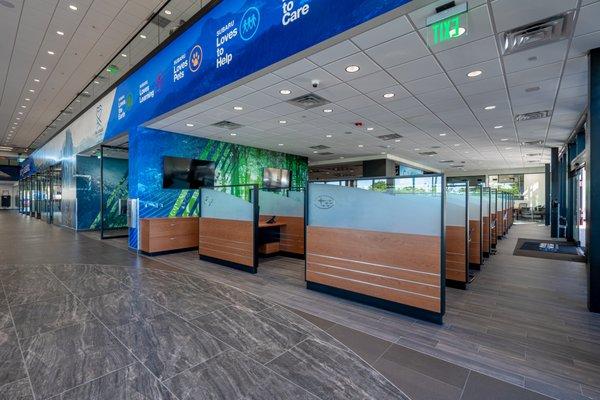 With over 15, private, service advisor desks; One Subaru of Hayward is ready to keep bay area Subarus' the longest lasting cars on the road.