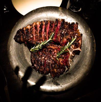 Porterhouse, medium-rare