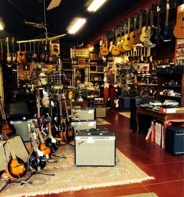 THE best instrument shop in Birmingham. Vintage guitars, amps and pedals.