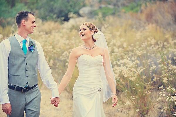 Countryside wedding in California